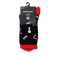 Heren happy sok kapper Diwari katoen